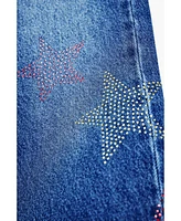 Desigual Girls Girls's Denim pants with stars