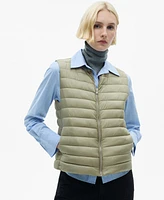 Mango Women's Quilted Gilet Jacket