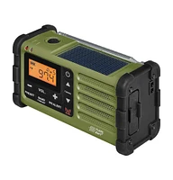 Sangean Sg-112 Green Am/Fm Weather Emergency Radio