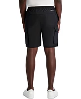 Karl Lagerfeld Paris Men's Drawstring 8.5" Cargo Shorts
