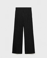 Mango Women's Straight Striped Trousers