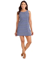 Tommy Bahama Women's Striped Mini Cover-Up Dress