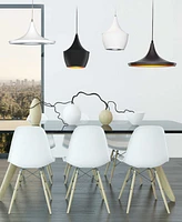 Dainolite 12" Metal Helsinki Led Pendant