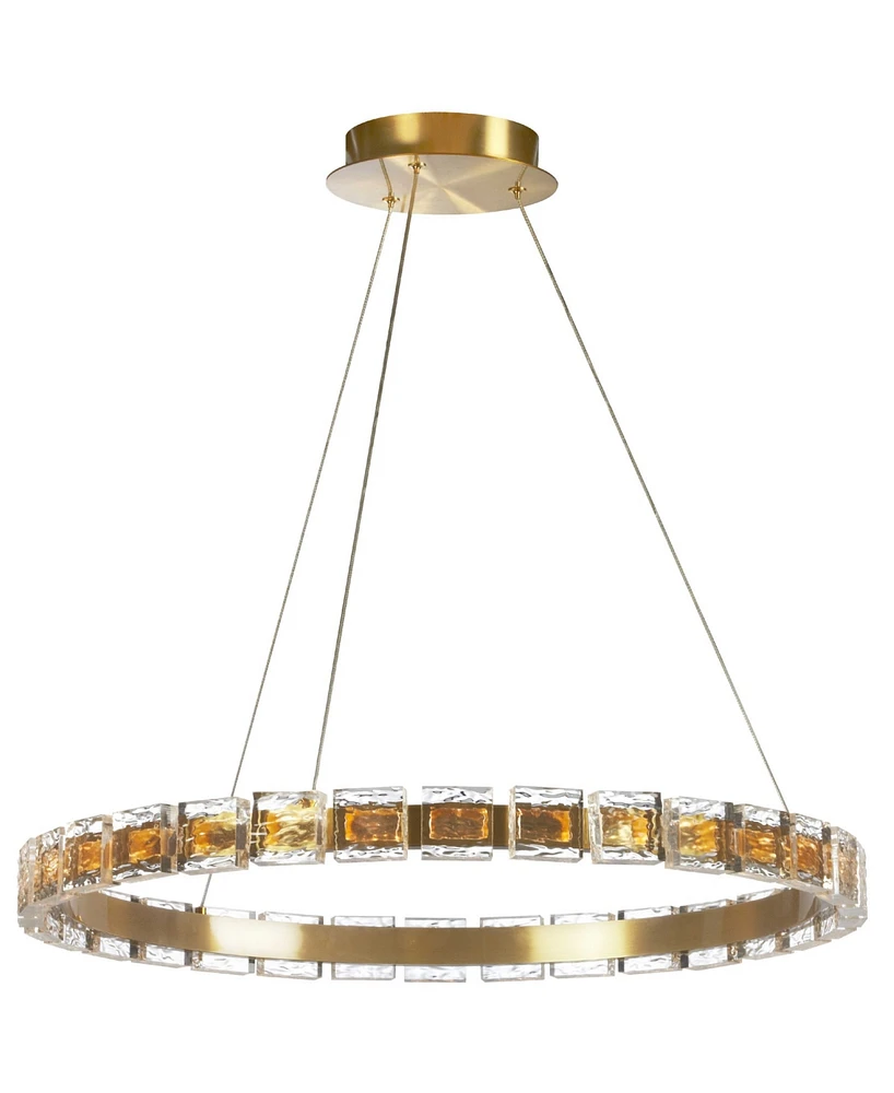 Dainolite 2" Metal Camila Led Chandelier