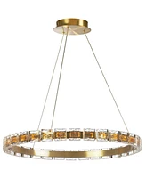 Dainolite 2" Metal Camila Led Chandelier