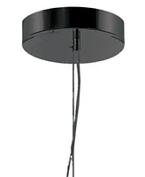 Dainolite 12.50" Metal Ramona Led Pendant