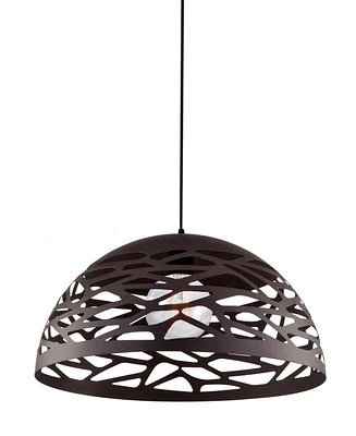 Dainolite 8.75" Metal Coral Led Pendant