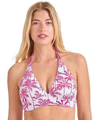 Tommy Bahama Women's Point Reversible Halter Swim Top