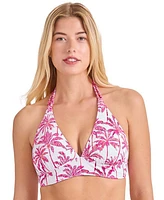 Tommy Bahama Women's Point Reversible Halter Swim Top