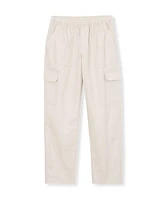 Lands' End Girls Plus Woven Pull On Utility Cargo Pants