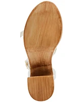 Steve Madden Lilia High Wooden Platform Dress Sandals