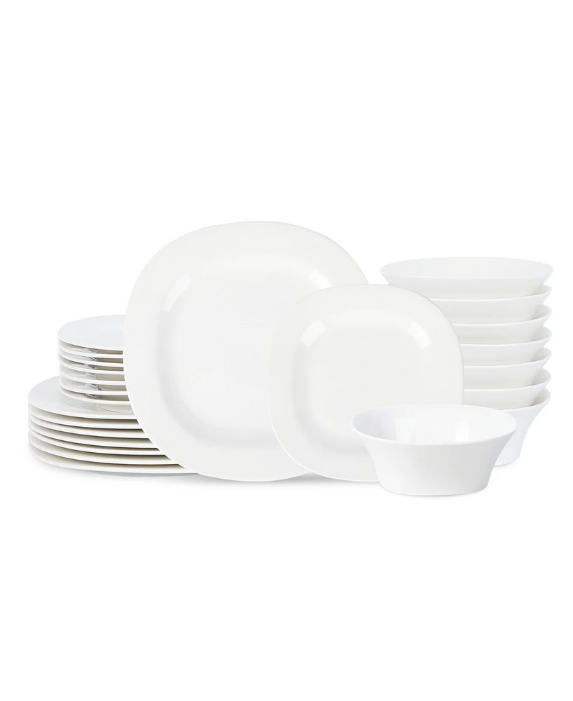 Stone Lain Quadro 24 Pc. Dinnerware Set, Service for 8