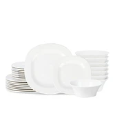Stone Lain Quadro 24 Pc. Dinnerware Set, Service for 8