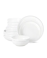 Stone Lain Verso 12-Pc. Dinnerware Set, Service for 4