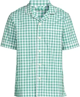 Lands' End Men's Short Sleeve Essential Pajama Shirt