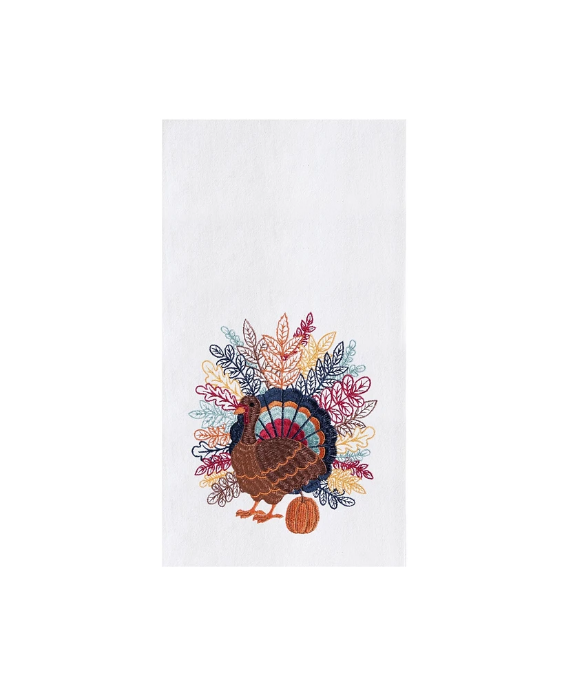 Colorful Harvest Turkey Towel