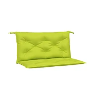 Garden Bench Cushions 2 pcs Bright Green 39.4"x19.7"x2.8" Oxford Fabric