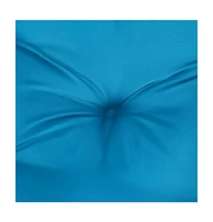 Garden Bench Cushions 2 pcs Light Blue 47.2"x19.7"x2.8" Oxford Fabric