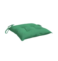 Pallet Cushions 6 pcs Green 19.7"x19.7"x2.8" Oxford Fabric