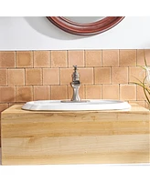 Waterfall Single Hole Single-Handle Low-Arc Bathroom Faucet With Pop-up Drain Assembly