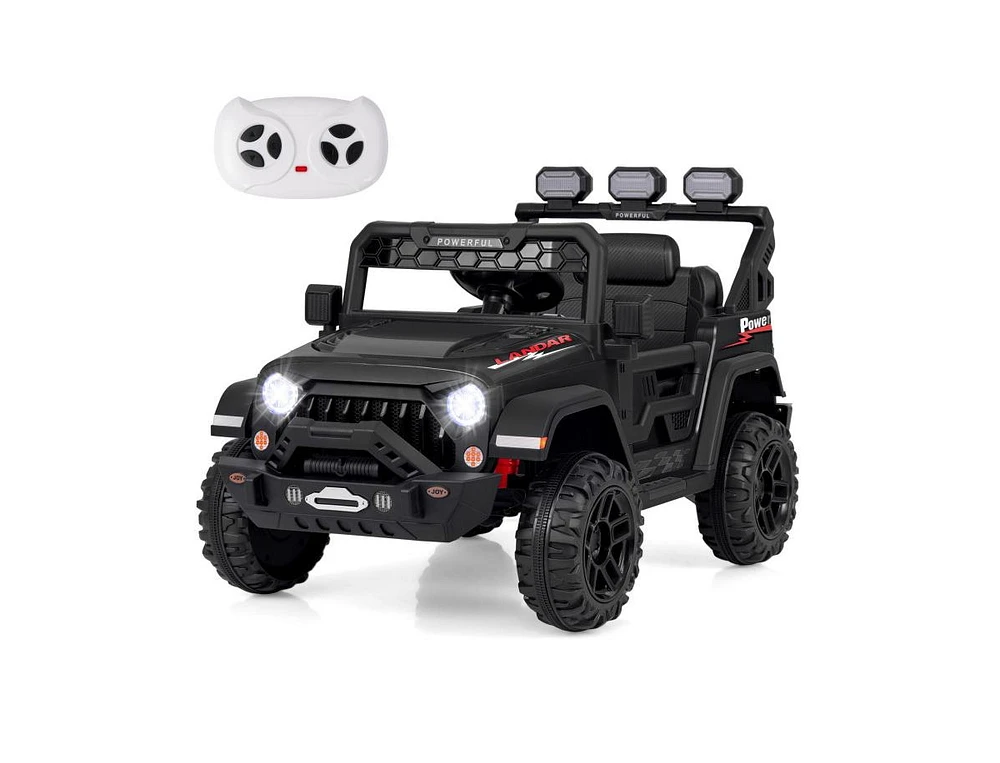 12V Electric Kids Ride on Truck with Remote Control and Music