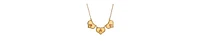 2028 Enamel Multi Heart Collar Necklace