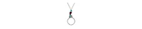 2028 Enamel Parrot Magnifier Necklace