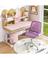 Swivel Mesh Children Computer Chair with Adjustable Height