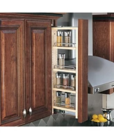 Rev-a-Shelf 3" Pullout Wall Filler w/ Soft-close, 39" Height, 432-WFBBSC39-3C