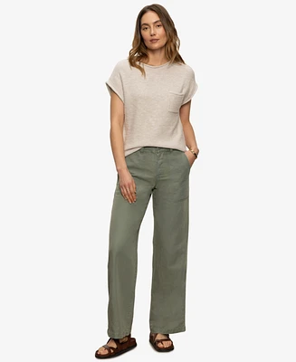 Sanctuary Women's Easy Crew Neck Sweater