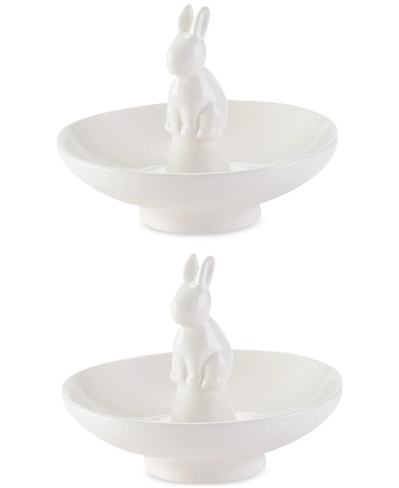 Tableau Large Bunny Bowl, Set of 2