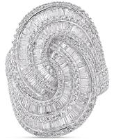 Diamond Swirl Statement Ring (2-1/2 ct. t.w.) in 14k White Gold
