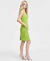 Kasper Women's Sleeveless Multi-Seam Sheath Dress, Regular & Petite