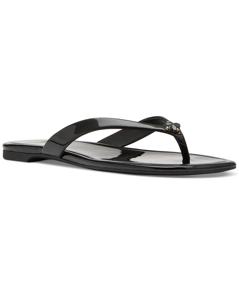 Kate Spade New York Women's Flower Flip Flop Flat Sandals