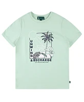 Brooks Brothers Big Boys Recharge Graphic T-Shirt