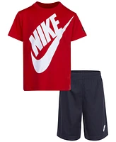 Nike Little Boys 2-Piece Futura T-Shirt and Shorts Set