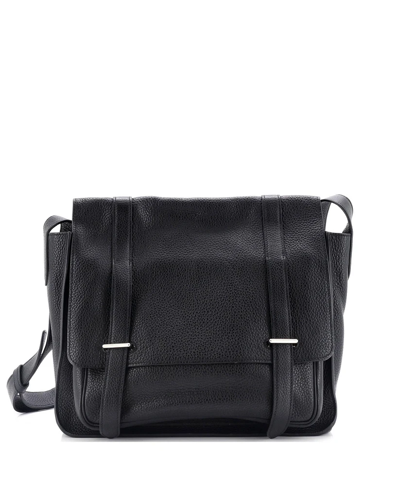 Pre-Owned Hermes 35 Steve Messenger Bag Clemence