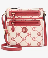 Giani Bernini Monogram Signature North South Crossbody