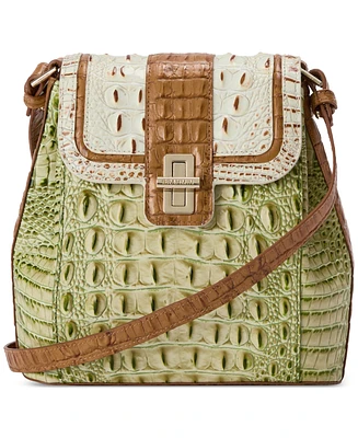Brahmin Margo Azurine Small Leather Crossbody