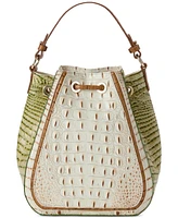 Brahmin Melinda Williamette Leather Bucket Bag