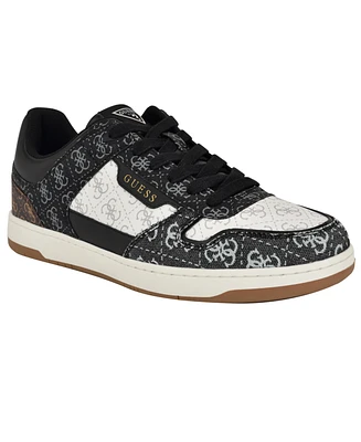 Guess Men's Tirry Low Top Lace Up Fashion Sneakers