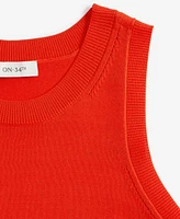 On 34th Women's Crewneck Sweater Tank, Exclusively at Macy's