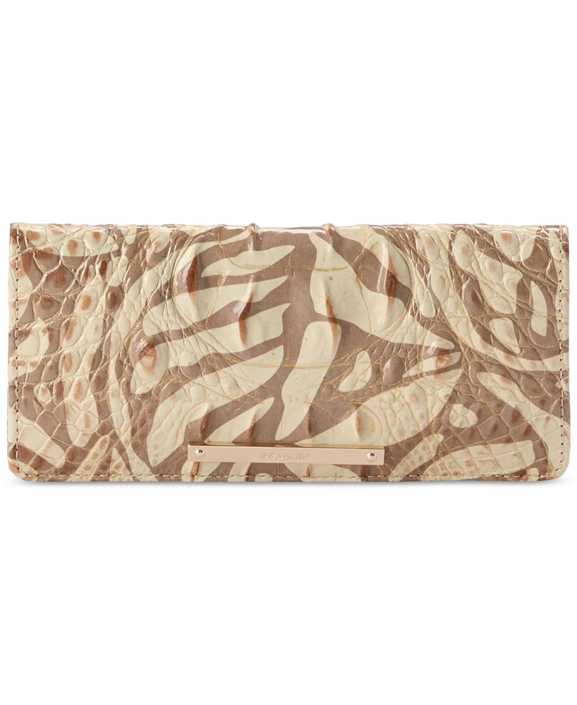 Brahmin Ady Melbourne Embossed Leather Wallet