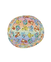 Pokemon Boys All-Over Character Print Youth Rainbow Ombre Bucket Hat
