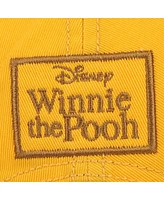 Winnie the Pooh Men's Face Yellow Traditional Adjustable Hat