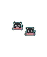 Hello Kitty Pom Pom Purrin Kuromi My Melody Twin Star Chococat Badtz-Maru Cinnamoroll Keroppi Large Earring Set