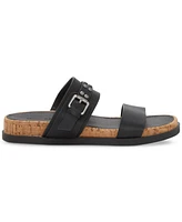 Lucky Brand Women's Dineesa Double Band Slip-On Footbed Sandals