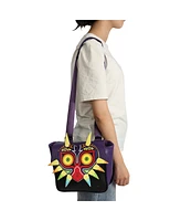 The Legend Of Zelda Majora's Mask Women's Purple Convertible Mini Backpack