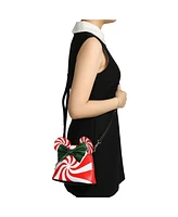 Disney Minnie Mouse Peppermint 7.75" Dome Crossbody Bag