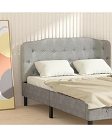 Queen Upholstered Headboard with Adjustable Heights